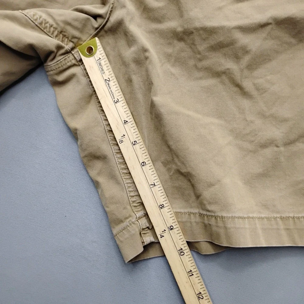 American Eagle Mens Classic Next Level Flex Chino Shorts Khaki Tan 38